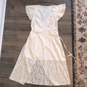 Ali & Jay Cap Wrap Dress